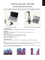 Celestron Microscope Imager (44420) Multilanguage Manuel utilisateur