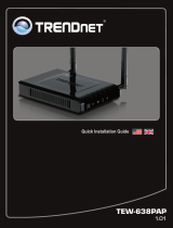 Trendnet N300 Wireless PoE Access Point Manuel utilisateur