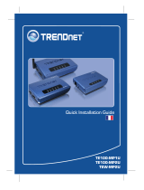 Trendnet TE100-MP2U Le manuel du propriétaire
