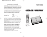 George Foreman GRV80 Le manuel du propriétaire