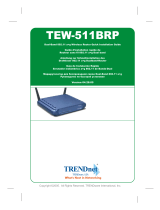 Trendnet TEW-511BRP Quick Installation Guide