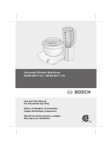 Bosch MUM6N11UC/01 Manuel utilisateur