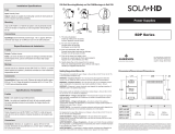 SolaHD SDP-T Models, Other Voltage Le manuel du propriétaire