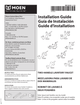 Moen T4520ORB Guide d'installation