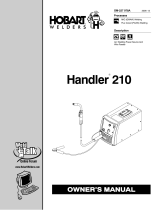 Hobart Welding Products 210 Manuel utilisateur