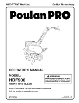 Poulan HDF900 Manuel utilisateur