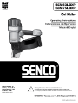 Senco SCN63LDXP Le manuel du propriétaire