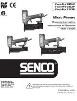 Senco FinishPro 23LXP Le manuel du propriétaire