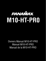 Panamax M10-HT-PRO Manuel utilisateur