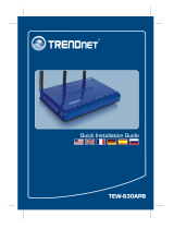 Trendnet TEW-630APB Quick Installation Guide