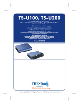 Trendnet TS-U100 Le manuel du propriétaire