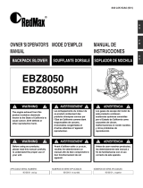 RedMax EBZ6500 Manuel utilisateur