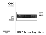 QSC RMX 850 Le manuel du propriétaire