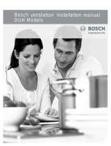 Bosch DUH30152UC Guide d'installation