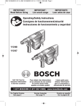 Bosch RH540M Manuel utilisateur