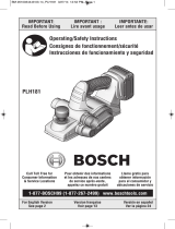 Bosch PLH181K Manuel utilisateur