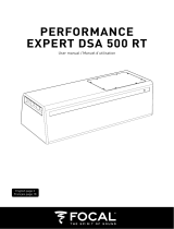 Focal Performance Expert DSA 500 RT Manuel utilisateur