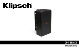 Klipsch CP-6t-WH Le manuel du propriétaire