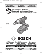 Bosch 18636-01 Manuel utilisateur