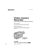 Sony CCD TR2300E Le manuel du propriétaire