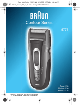 Braun 5775, Contour Series Manuel utilisateur