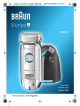 Braun 590cc, Series 5 Manuel utilisateur