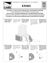 CAME KR001 Le manuel du propriétaire