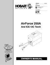 Hobart Welding Products AirForce 250A Manuel utilisateur
