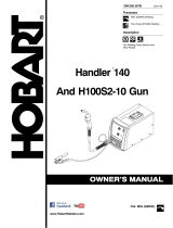 Hobart HANDLER 140 AND H100S2-10 GUN Le manuel du propriétaire