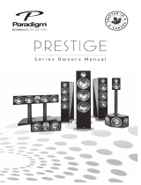 Paradigm Prestige 85F Manuel utilisateur
