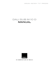 Dali SUB M-10 D Le manuel du propriétaire