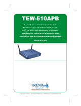 Trendnet TEW-510APB Le manuel du propriétaire