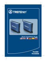 Trendnet TS-I300W Le manuel du propriétaire