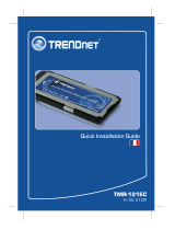 Trendnet TMR-121EC Quick Installation Guide