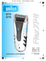 Braun 5775, 5770, Flex XP II Manuel utilisateur