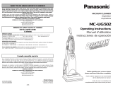 Panasonic MC-UG502 Le manuel du propriétaire