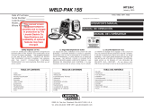 Lincoln Electric WELD-PAK 155 Manuel utilisateur