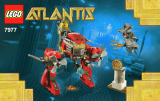 Lego Atlantis - Seabed Strider 7977 Le manuel du propriétaire