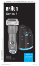 Braun 799cc-6 Wet & Dry, Series 7 Manuel utilisateur