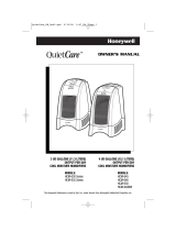 Honeywell HCM-635 - QuietCare 3.0 Gallon Moist Humidifier Manuel utilisateur