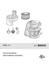 Bosch MUM51U10UC/01 Manuel utilisateur