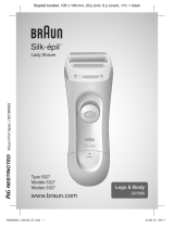 Braun LS5160, Legs & Body, Silk-épil Lady Shaver Manuel utilisateur