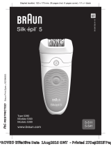 Braun 5-511,  5-541,  Silk-épil 5 Manuel utilisateur