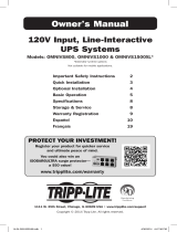 Tripp Lite OMNIVS800/OMNIVS1000/OMNIVS1500XL UPS Le manuel du propriétaire
