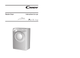 Candy GOW475 Washer Dryer Manuel utilisateur