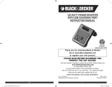 BLACK+DECKER PI120P Manuel utilisateur