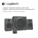 Logitech Multimedia Speakers Z333 Manuel utilisateur