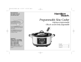 Hamilton Beach 33967 - 6 Qt Programmable Stainless Slow Cooker Manuel utilisateur