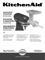KitchenAid SAUSAGE STUFFER Instructions Manual