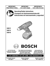 Bosch 34618 Le manuel du propriétaire